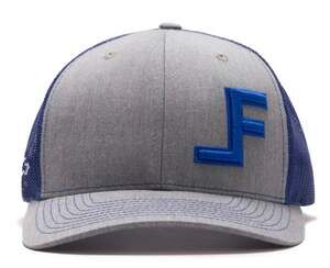 Lane Frost Brand blue and grey Richardson 112 Mesh Back Snapback Cap